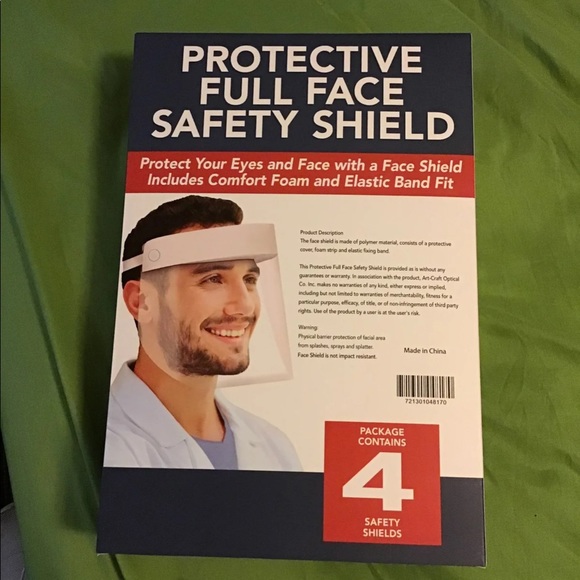 Full Face Mask Shield - Picture 2 of 3